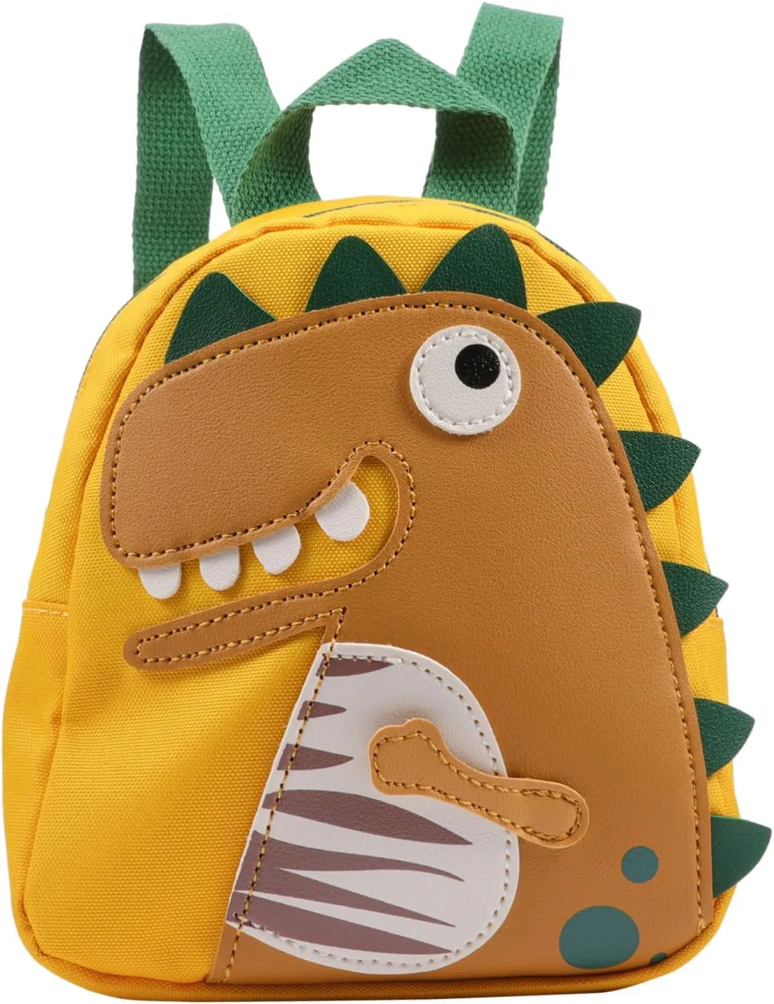 1pc Dinosaur Casual Bag Nylon Yellow Travelling Bag Backpacks Nylon Storage Bag