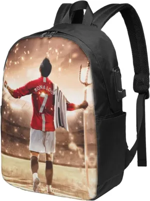 #7 Adult Backpacks Bag Laptop Bag Bookbag Usb Backpack 17 Inch For Daily