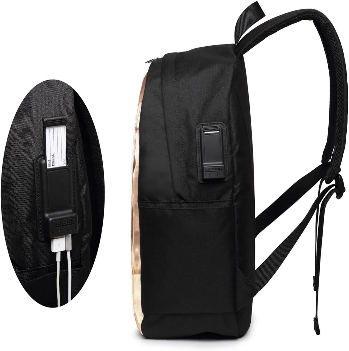 #7 Adult Backpacks Bag Laptop Bag Bookbag Usb Backpack 17 Inch For Daily