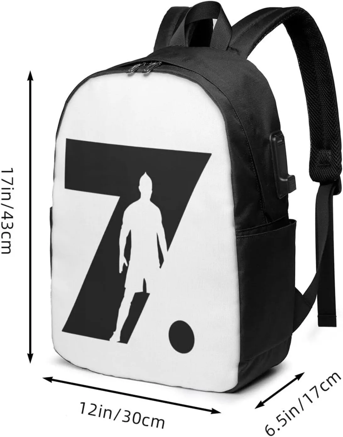 #7 Backpacks Bag Laptop Bag Bookbag Usb Backpack 17 Inch For Daily