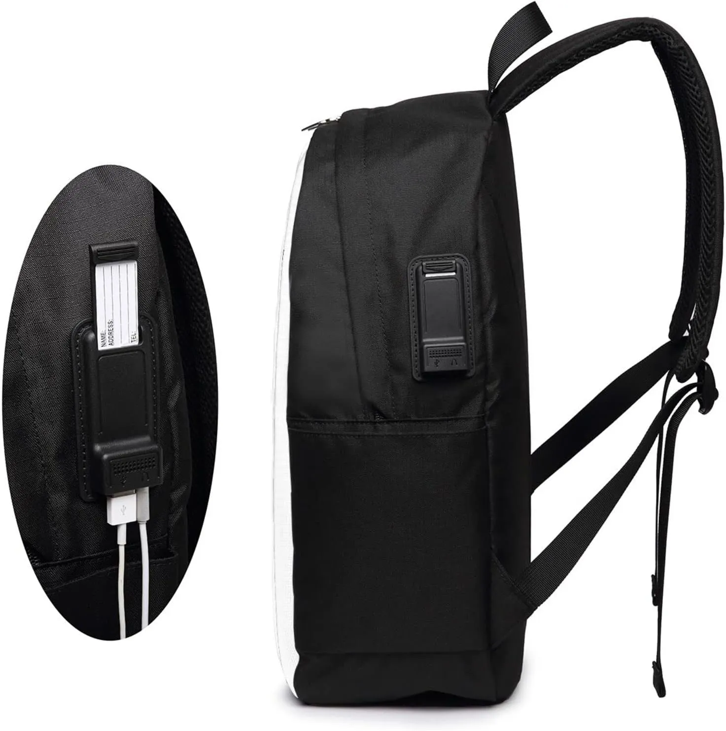 #7 Backpacks Bag Laptop Bag Bookbag Usb Backpack 17 Inch For Daily