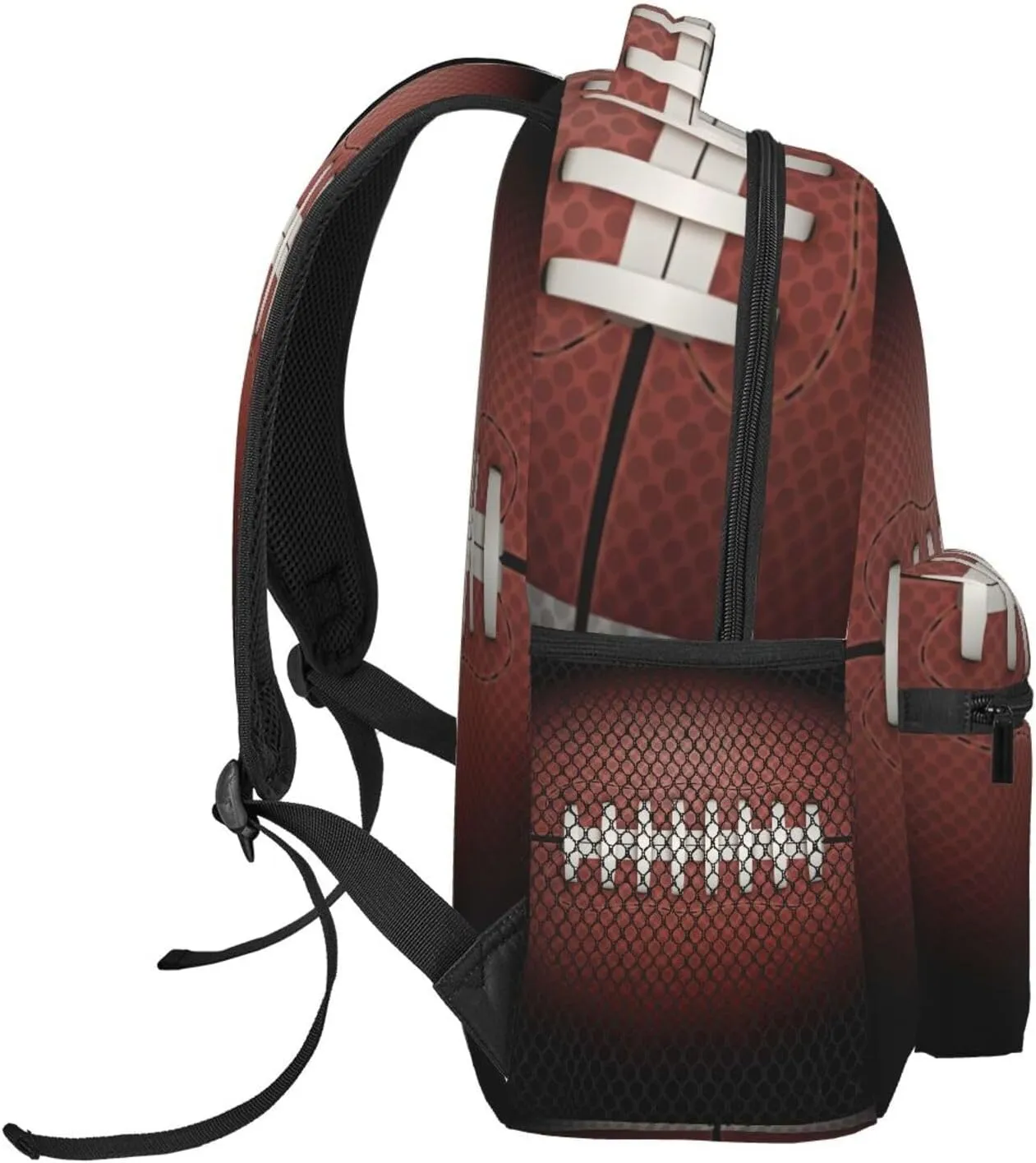 American Football Travel Laptop Backpack Women Lightweight Backpack Adjustable College Backpack Fits 15.6 Inch Laptop Waterproof Travel Backpack for Men, Work, Travel, Women