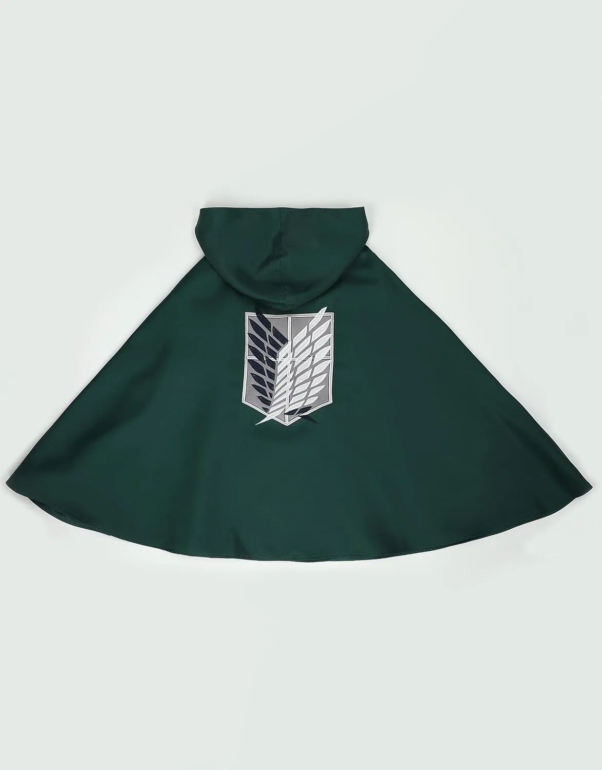 Attack On Titan Officially Licensed Scout Regiment Plush Cloak And Scarf Cosplay Costume