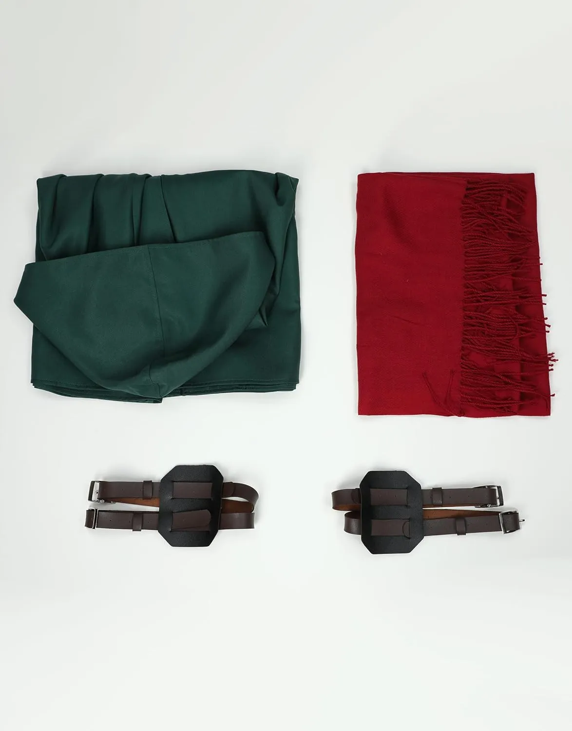 Attack On Titan Officially Licensed Scout Regiment Plush Cloak And Scarf Cosplay Costume