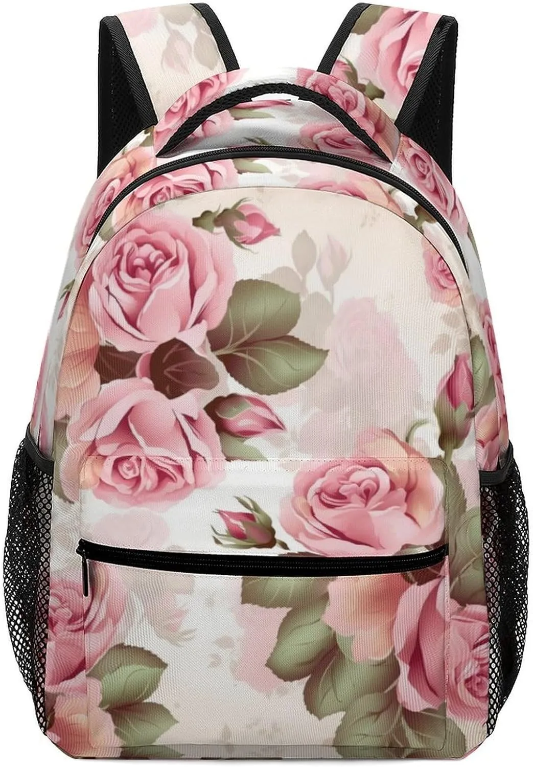 Backpacks Rose Floral Travel Bag Laptop Backpack Casual Daypack for Weekender Business Hiking