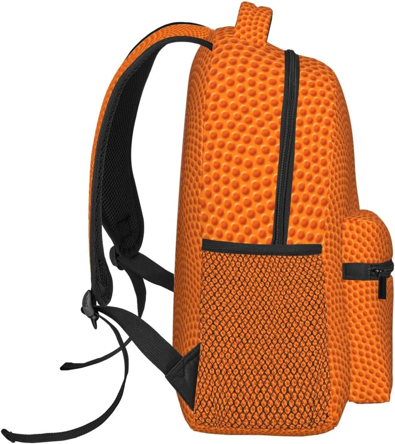 Basketball Travel Laptop Backpack for Women Lightweight Backpack Adjustable College Backpack Fits 15.6 Inch Laptop Bag Waterproof Travel Backpack for Men