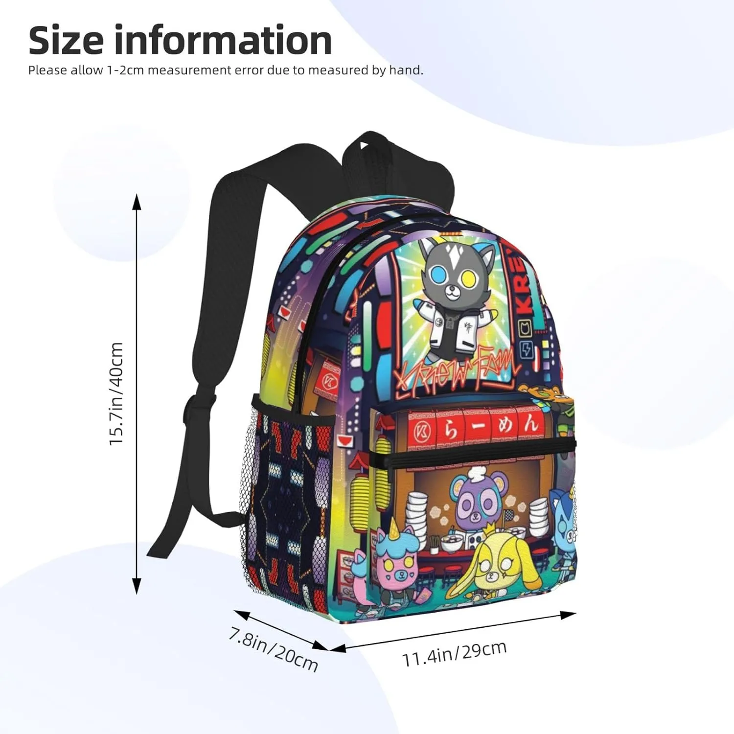 Big Capacity Backpack Fashion Daypack With Adjustable Straps Travel Laptop Backpacks, Black7