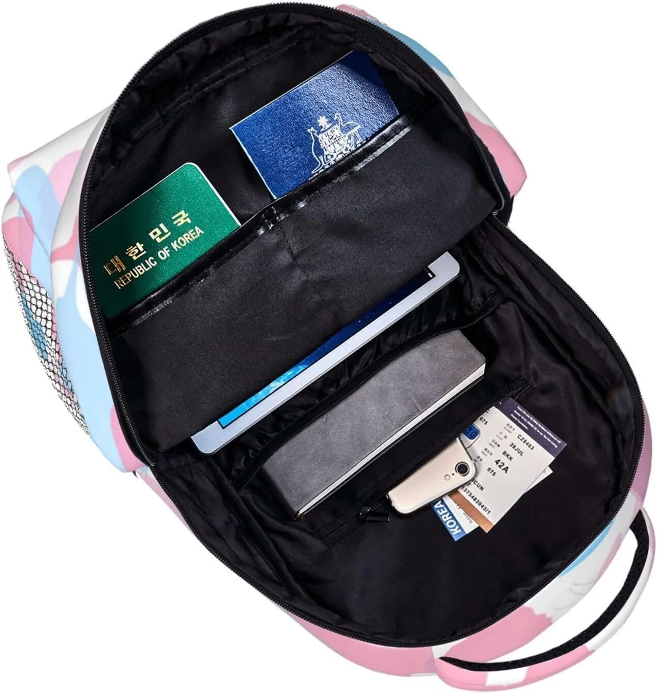 Butterfly Travel Laptop Backpack for Women Lightweight College Backpack Adjustable Fits 15.6 Inch Laptop Bag Waterproof for Gym, Men, Work
