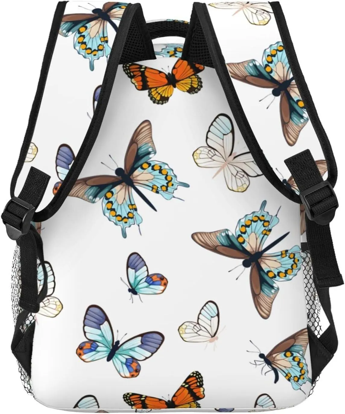 Butterfly Travel Laptop Backpack Women Lightweight Backpack Adjustable College Backpack Fits 15.6 Inch Laptop Waterproof Travel Backpack for Women, Travel