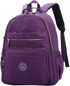 Casual Women Original Bolsa School Backpack Teenage Girl Laptop Mochila Purple 20 inches
