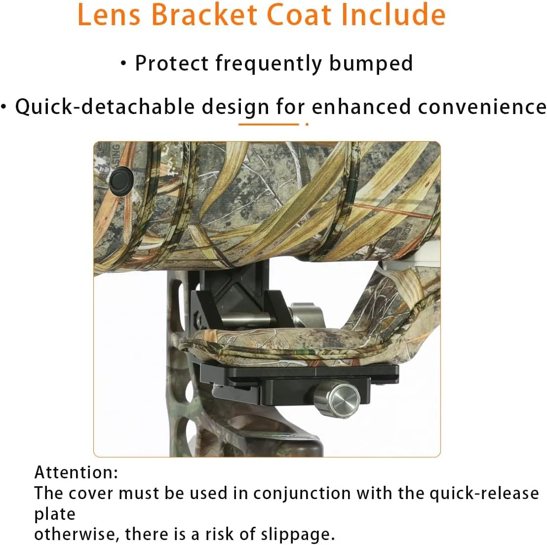 CHASING BIRDS Camouflage Waterproof Lens Coat for Nikon Z 400mm f/2.8 TC VR S Rainproof Lens Protective Cover (Brown Grid)