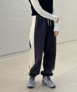COLOR BLOCK JOGGER PANTS