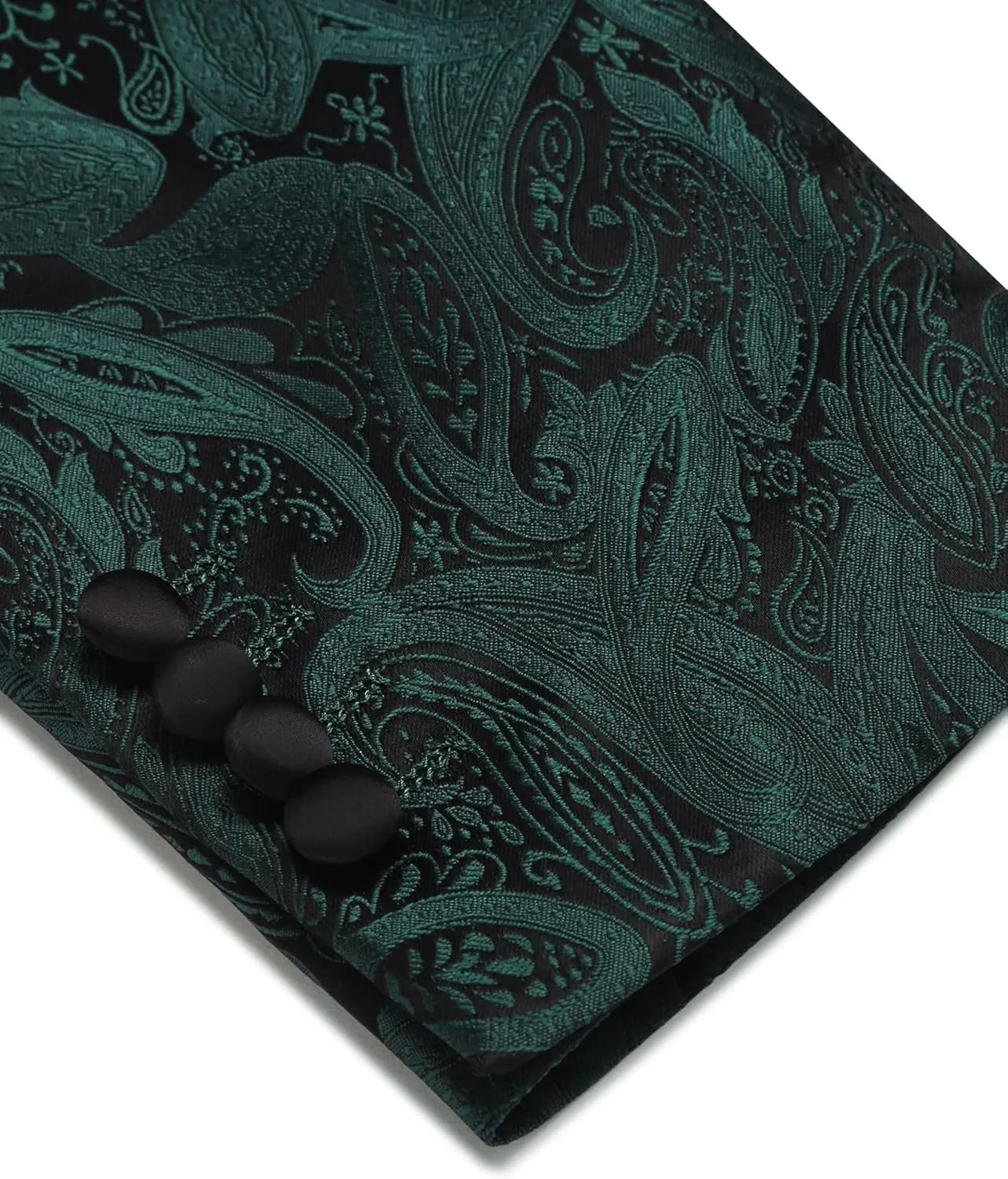 COOFANDY Men's Floral Tuxedo Suit Jacket Slim Fit Dinner Jacket Party Prom Wedding Blazer Jackets
