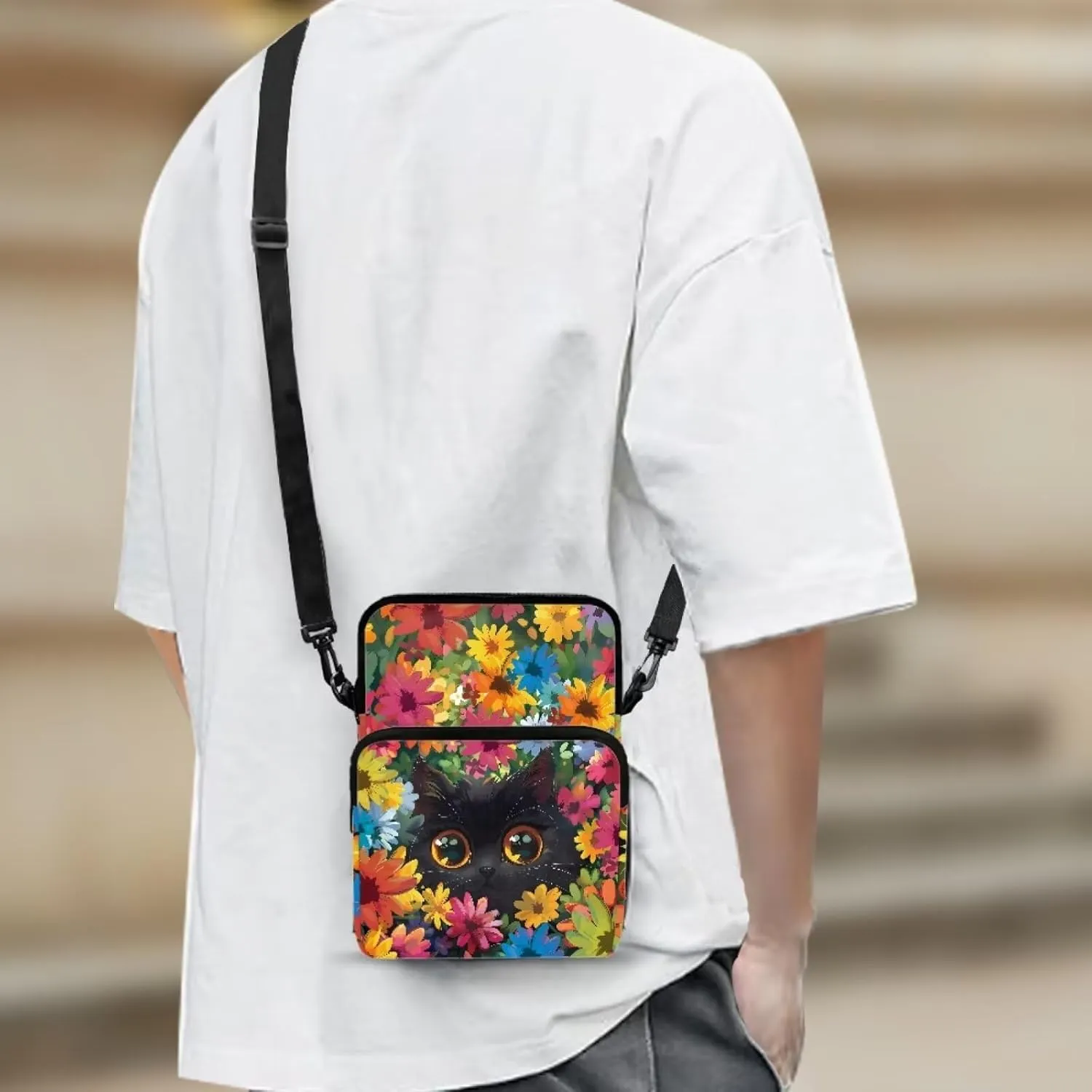 Crossbody Bag for Girls, Small Shoulder Bags Messenger Bag Phone Case Waist Pouch