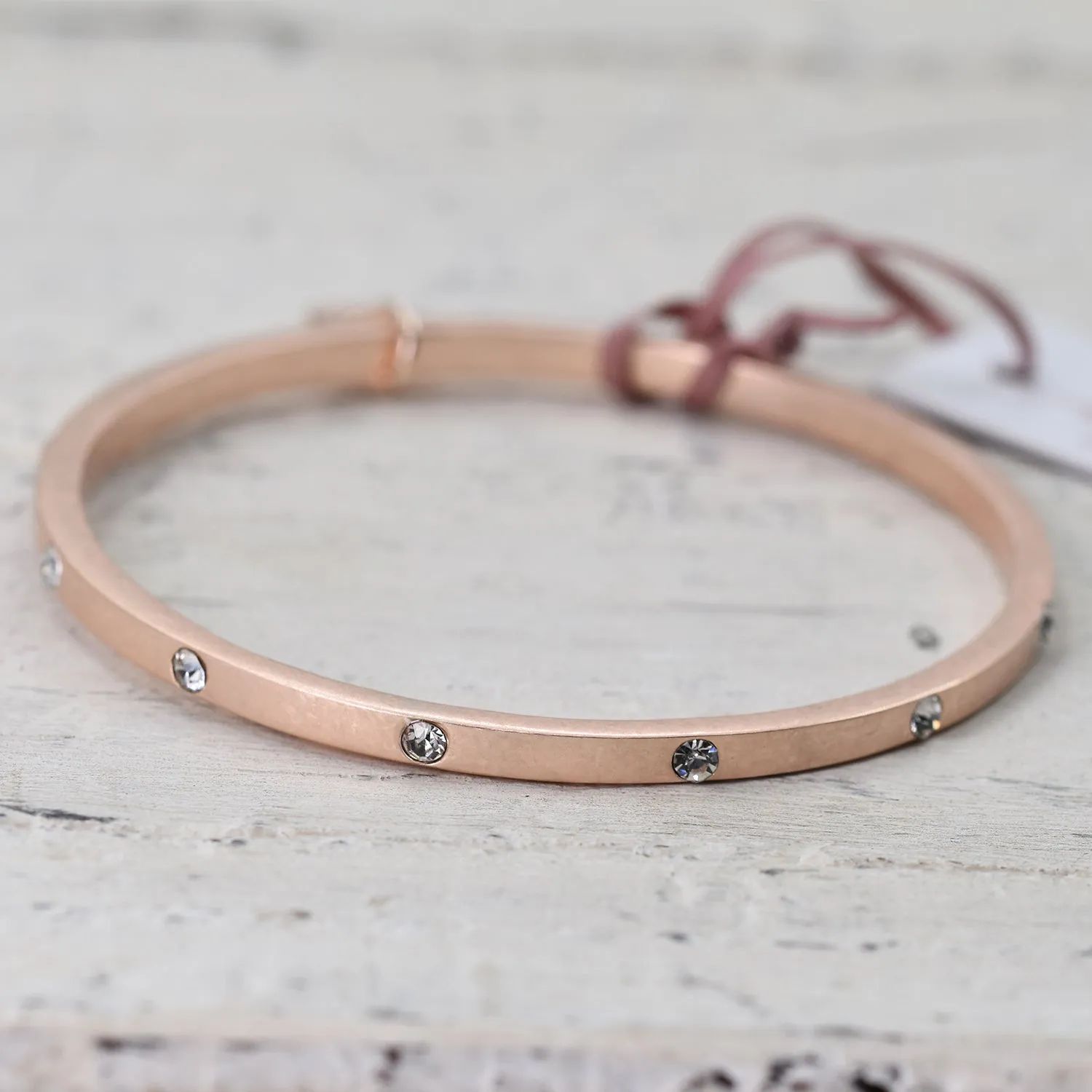 Crystal studded bangle