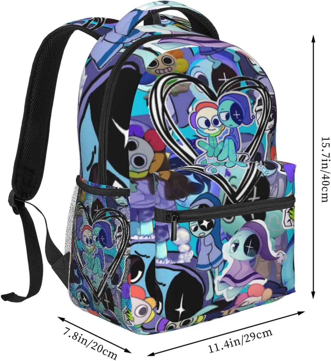 Dandy'S World 3 Backpack Lightweight Large Capacity Laptop Backpack Travel Backpacks For Unisex
