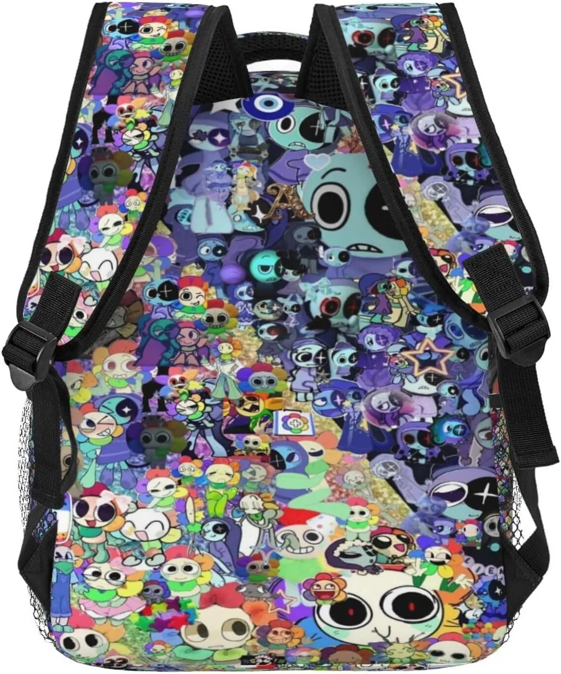 Dandys World Backpack Cartoon Large Capacity Laptop Backpack Travel Backpacks For Unisex