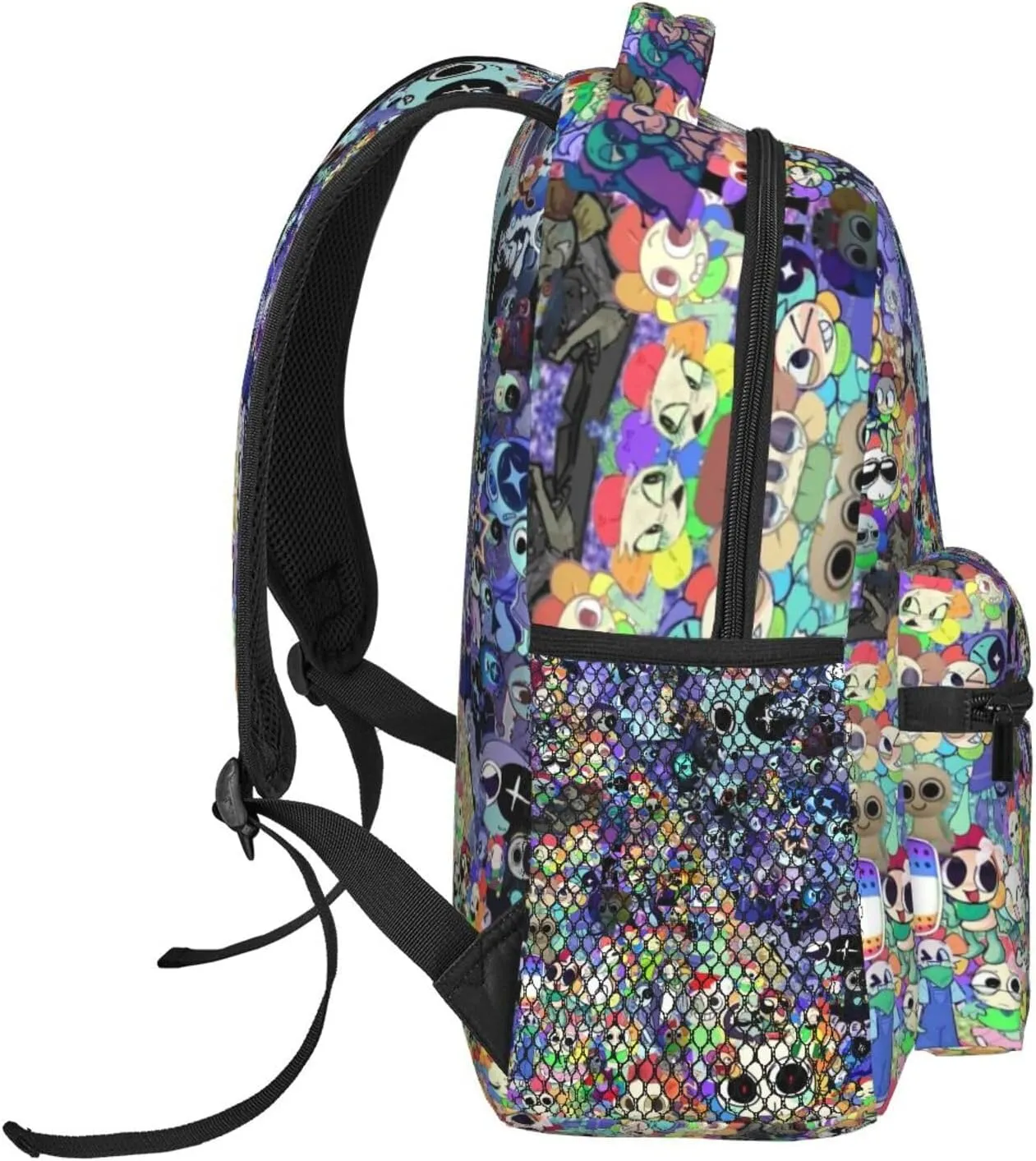 Dandys World Backpack Cartoon Large Capacity Laptop Backpack Travel Backpacks For Unisex