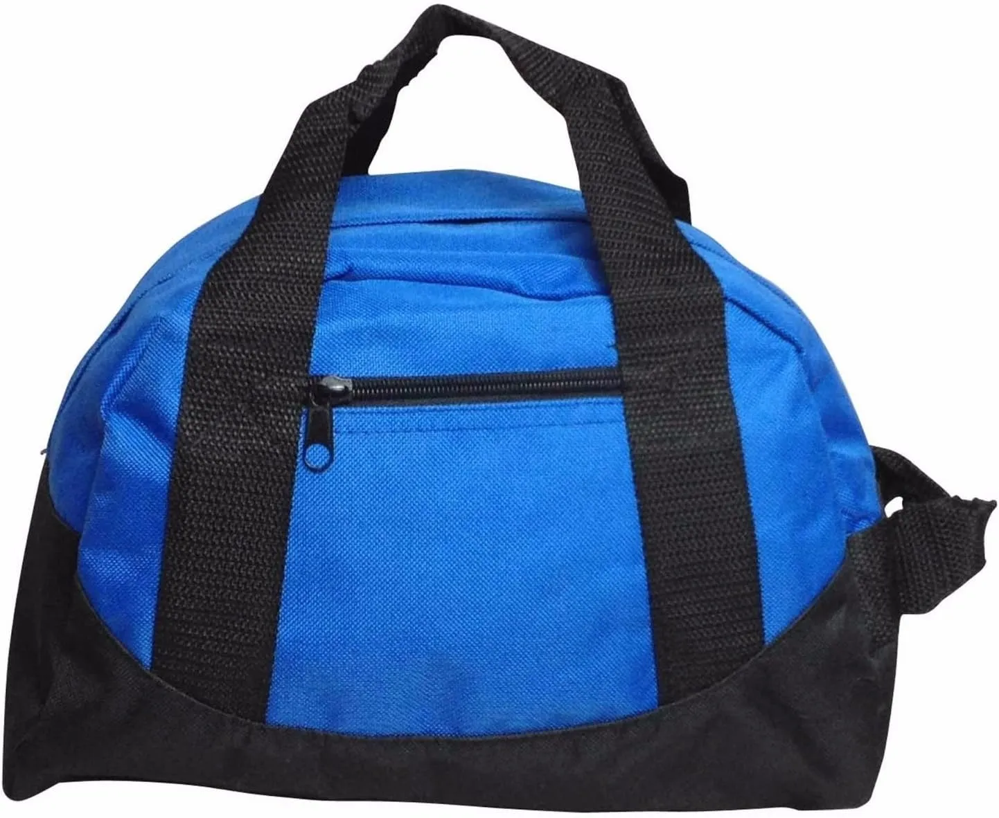 Duffle Bag, Gym, Travel Bag Two Tone (Royal - small (12" x 8" x 8"))