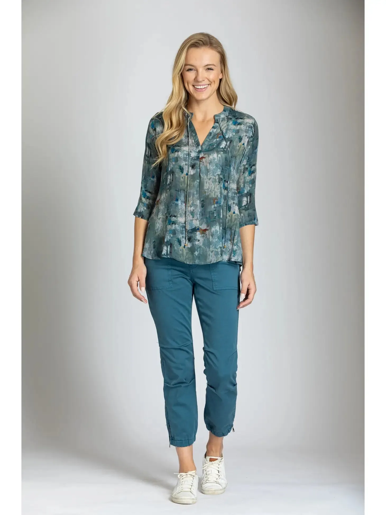 Eye-Catching Colors Blouse