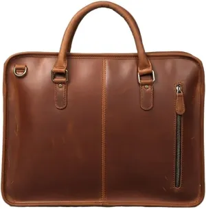 Genuine Leather Briefcase Men Bag Business Handbag Male Laptop Shoulder Bags Men Briefcase