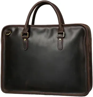 Genuine Leather Briefcase Men Bag Business Handbag Male Laptop Shoulder Bags Men Briefcase