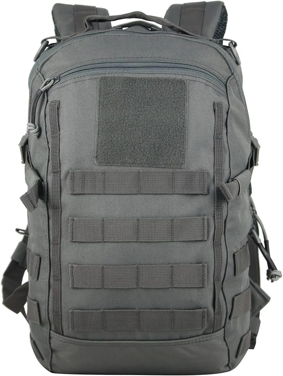 Greencity Small Backpack Waterproof Daypack Tactical Molle Backpack Fits 17 inch Laptop for Men for Women