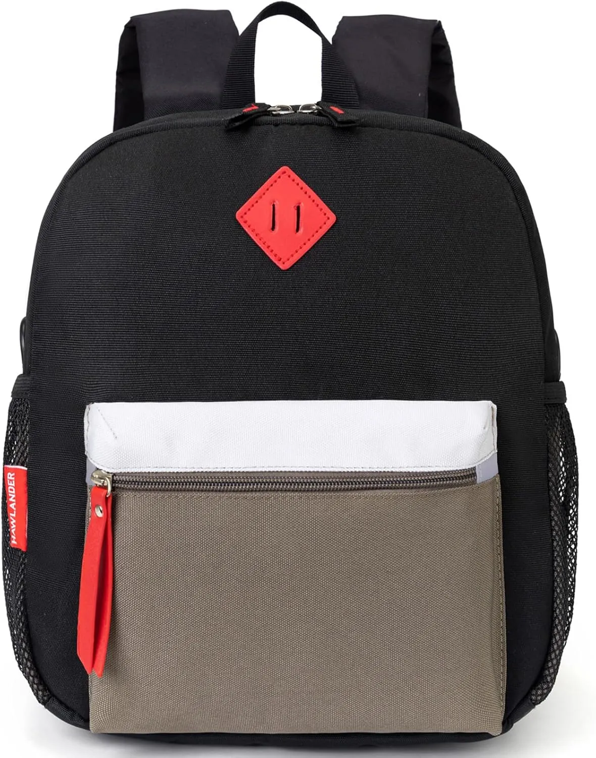 HawLander Preschool Kids Backpack, 12 inch Toddler Backpacks for Boys with Chest Strap