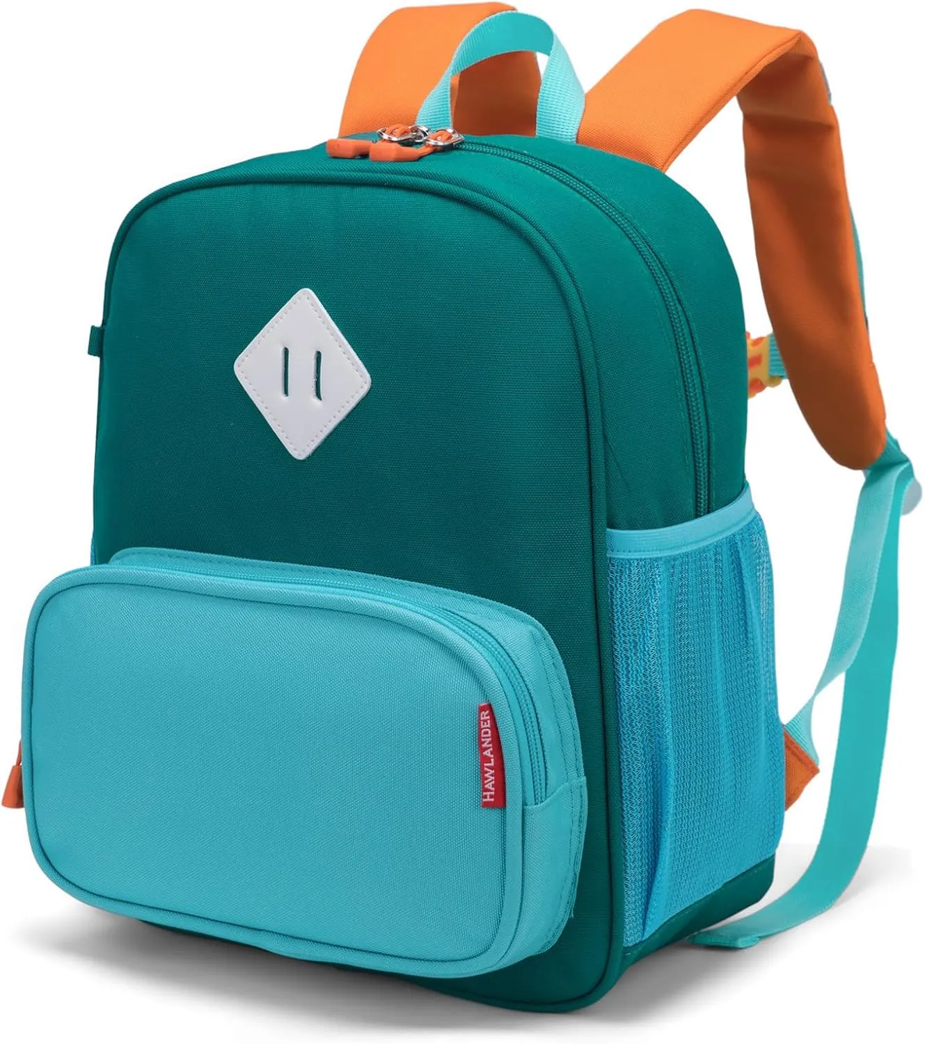 HawLander Preschool Kids Backpack, 12 inch Toddler Backpacks for Boys with Chest Strap