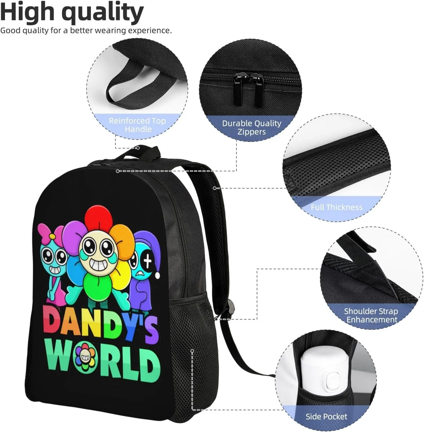 Leisure Backpacks Dandys World Daypacks Gifts casual Daily Work Bookbags Elementary Laptop Rucksack