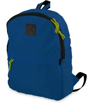 Mintra Office Backpack, Water-resistant Everyday Bag with Adjustable Straps, Unisex Backpack for Travel, College, Multi-Compartments with Secure Zippers, Dark Blue, 10L Mini, 10" W x 9.84" H