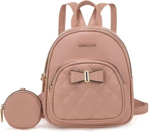 Montana West Mini Backpack Purse Casual Backpacks for Women Gift with a Coin Pounch