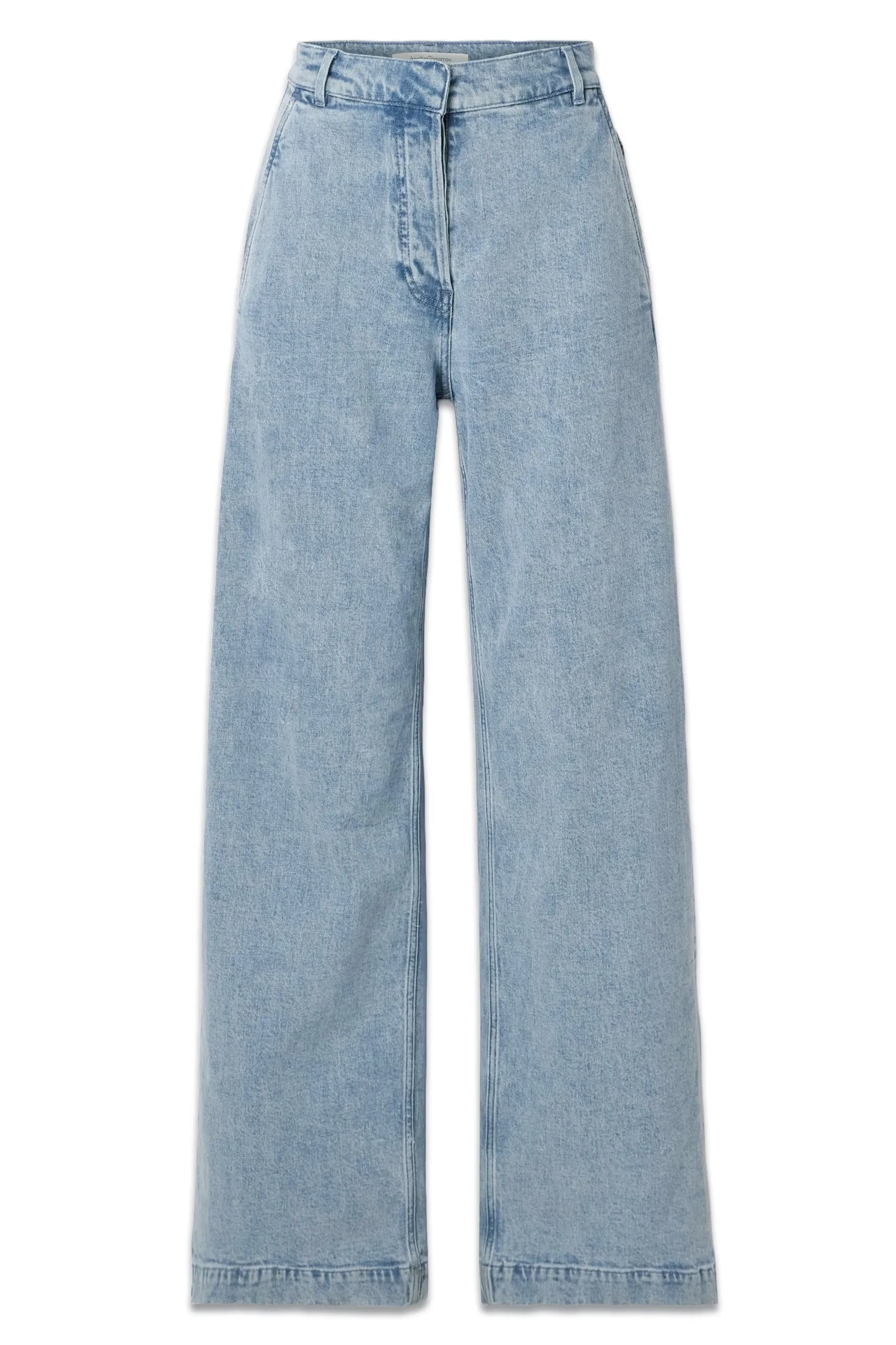   NET SUSTAIN Mid-rise Straight-leg Organic Jeans