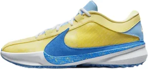 Nike Giannis Freak 5 Men's Basketball Shoes (DX4985-700, Soft Yellow/White/Light Laser Orange) Size 14