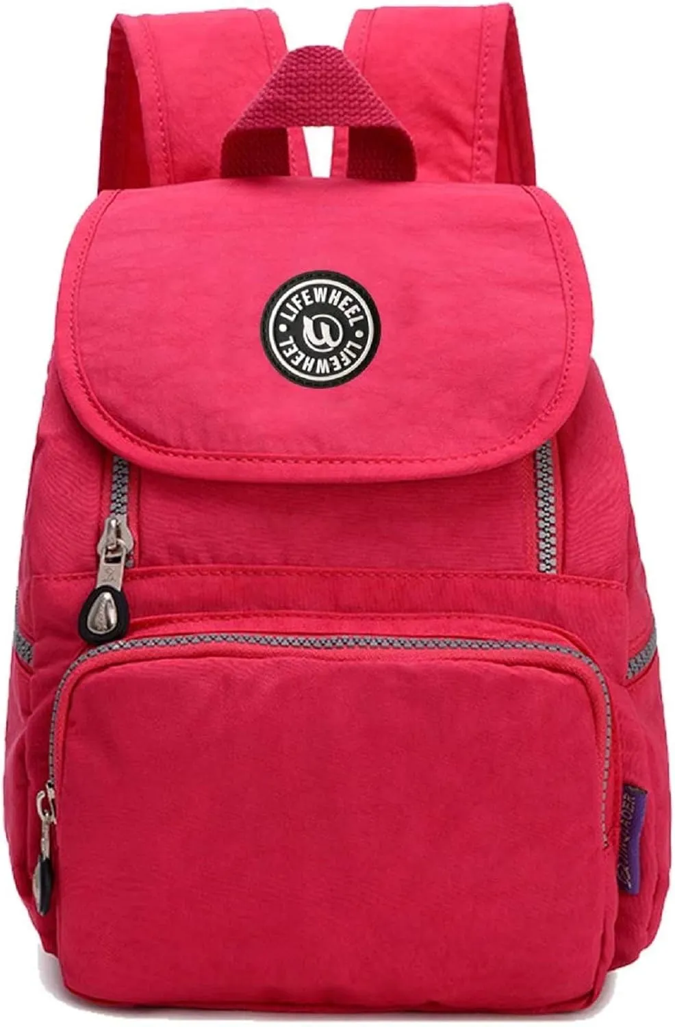 Nylon Mini Casual Waterproof Backpack Shoulderbag Rucksack Travel Bag Daypack Lightweight Small Backpack for Women's