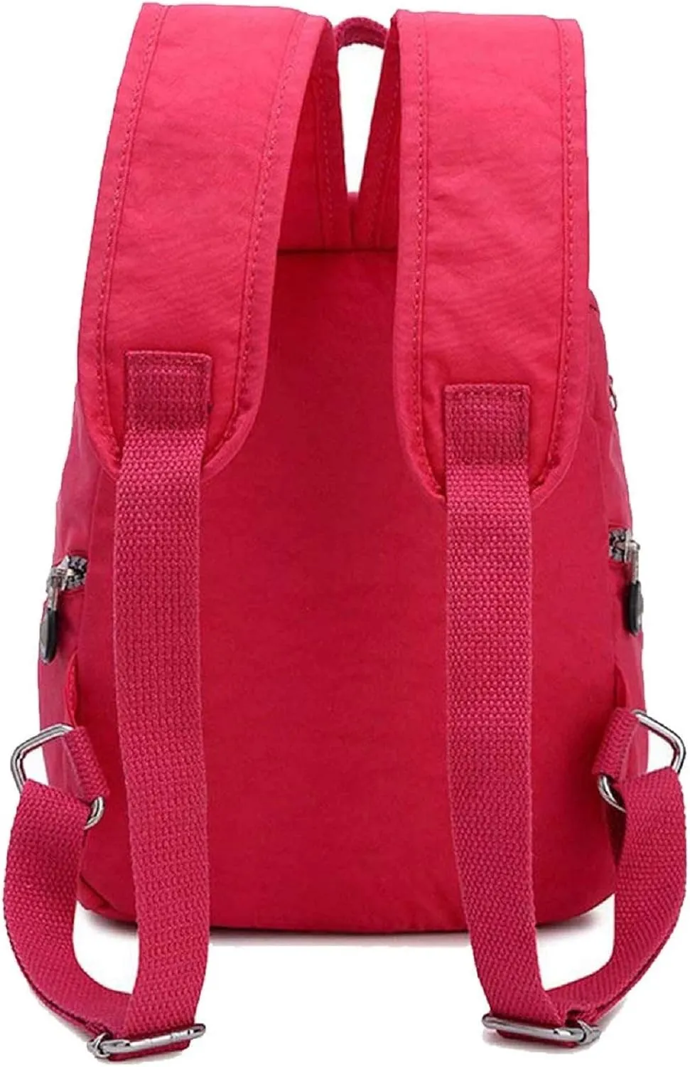 Nylon Mini Casual Waterproof Backpack Shoulderbag Rucksack Travel Bag Daypack Lightweight Small Backpack for Women's