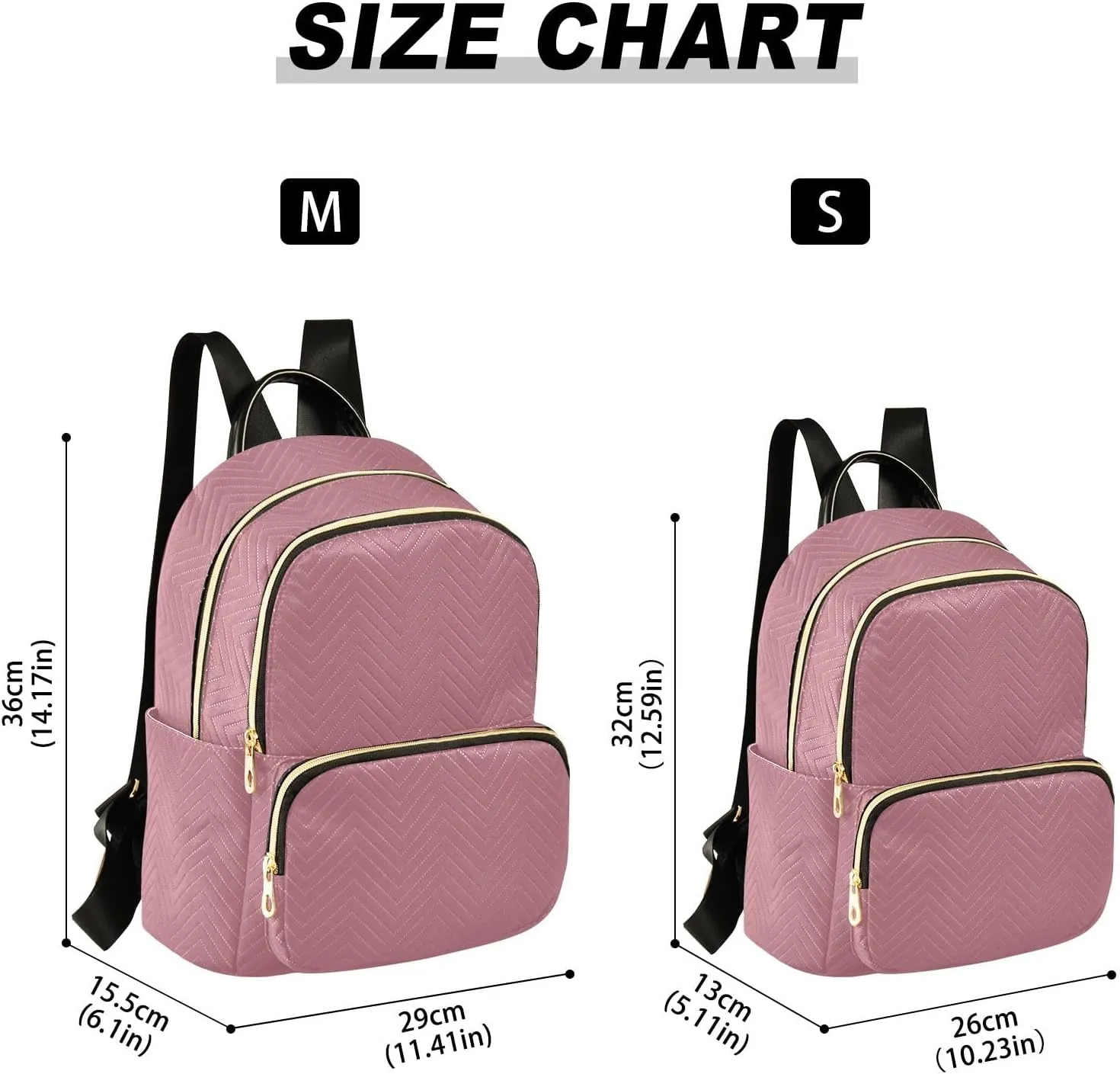 ODAWA Rose Gold Purse Backpack for Women Ladies Shoulder Bags Small Backpack Purse for Women