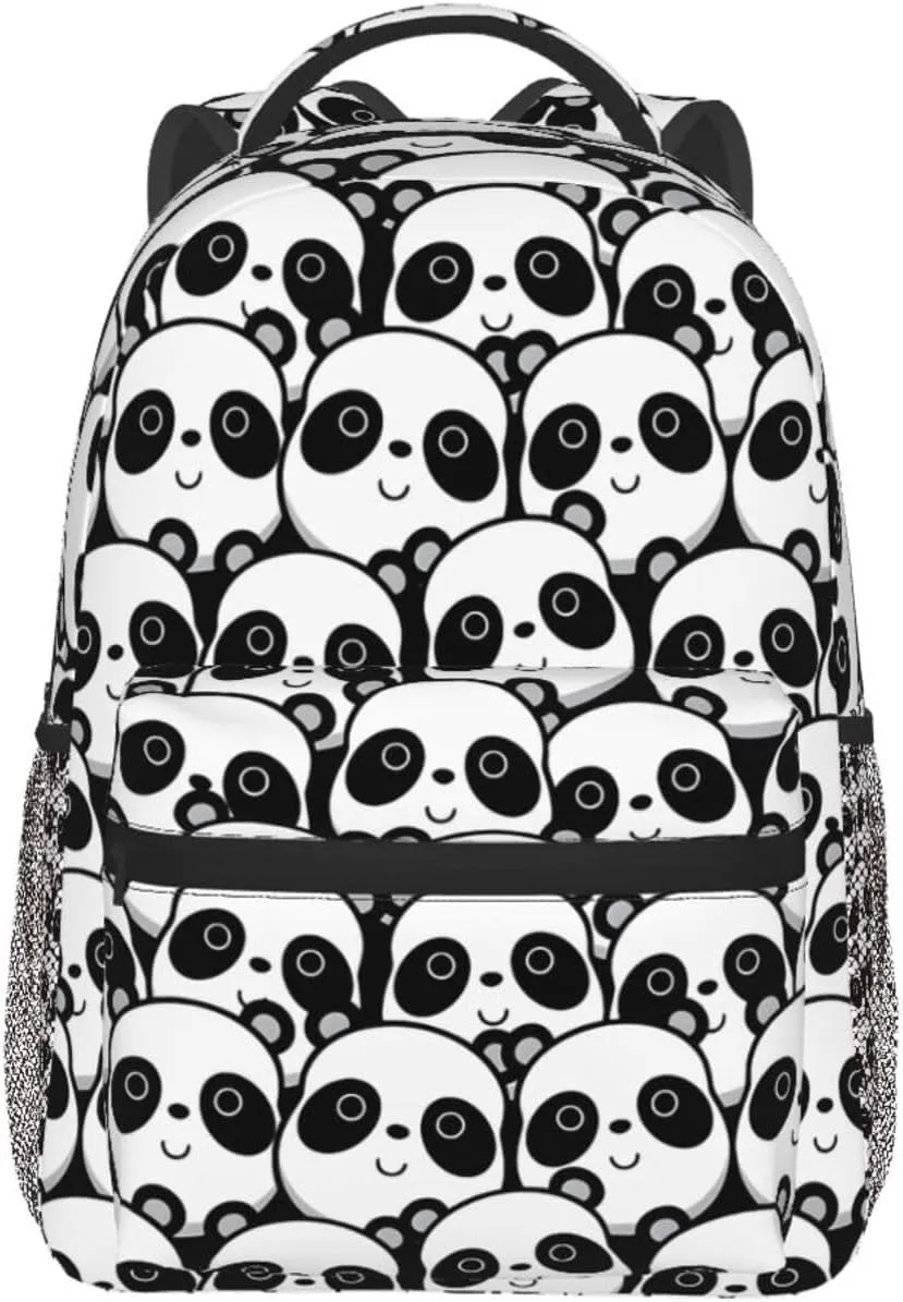 Panda Travel Laptop Backpack Women Lightweight Backpack Adjustable College Backpack Fits 15.6 Inch Laptop Waterproof Travel Backpack for Travel, Women