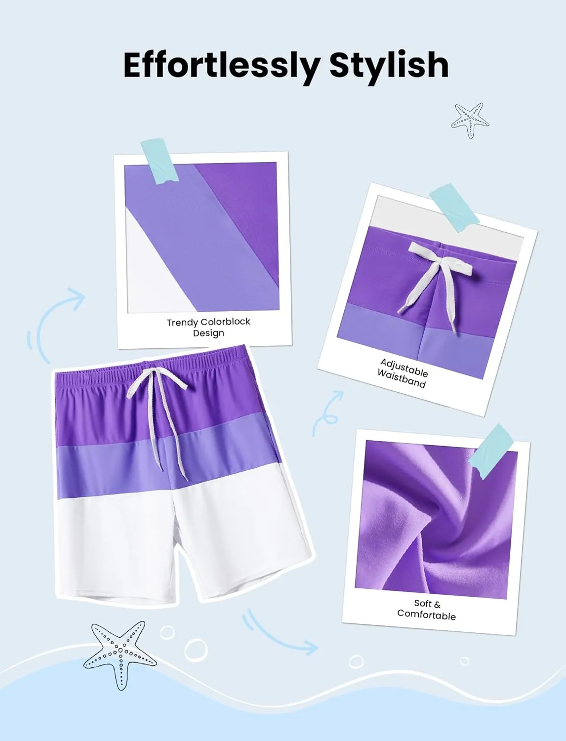 PATPAT Family Matching Swimsuits Mommy and Me One Shoulder Cutout Colorblock Bathing Suits One Piece Swimwear Sets