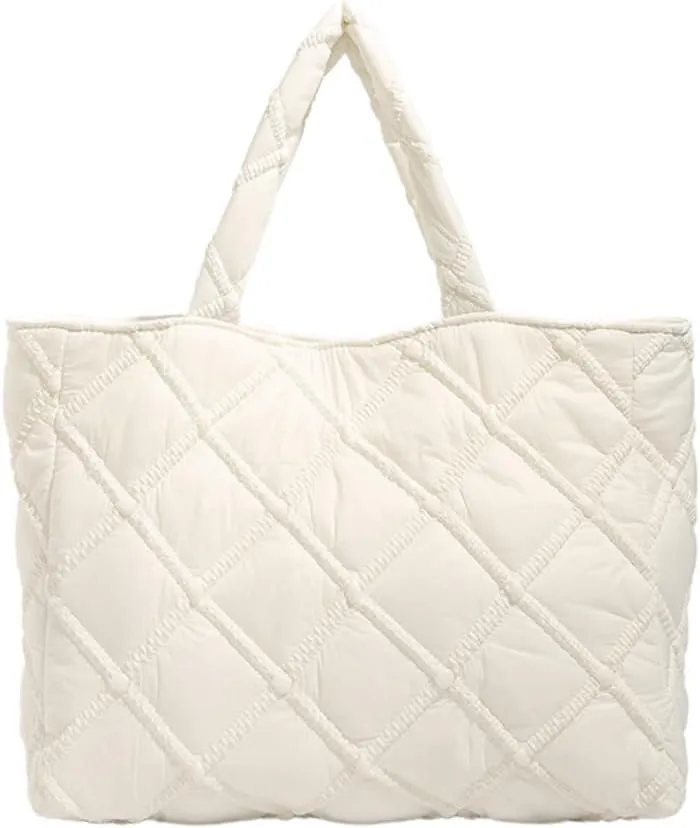 Puffer Purses for Women Shoulder Bag Tote Bags Puffy Crossbody Bags Hobo Quilted Bag