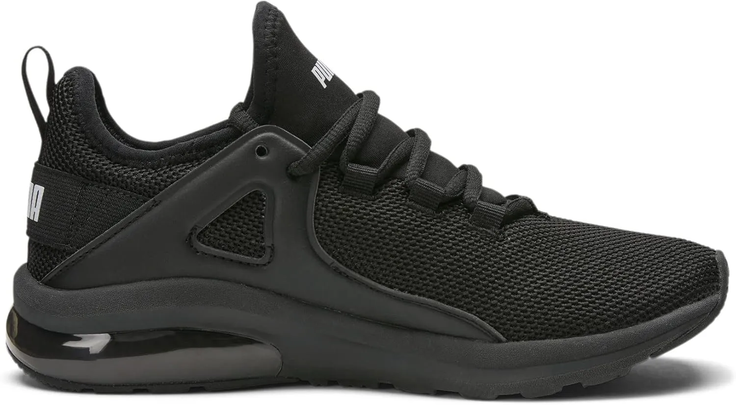 PUMA Unisex-Child Shoes Electron 2.0 Sneaker, Black White, 5.5 US Big Kid