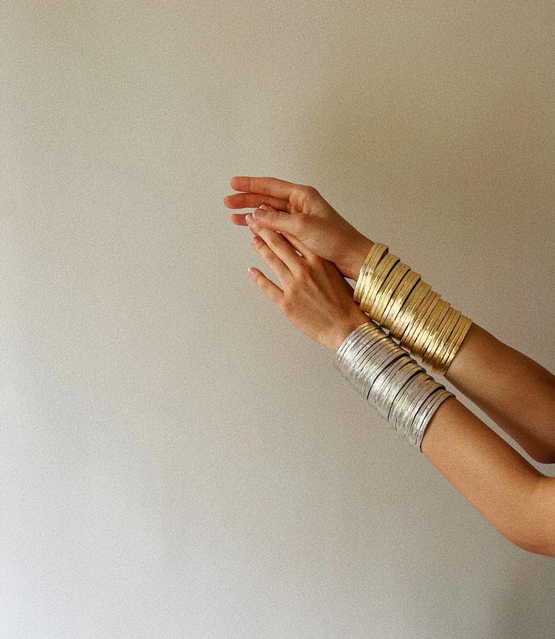 Reva Bangles - Silver
