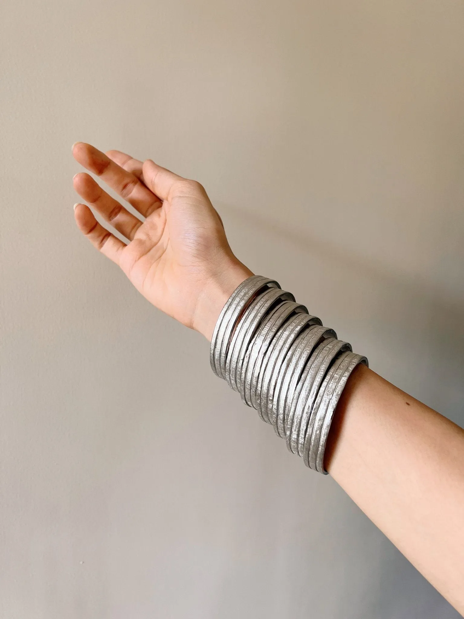 Reva Bangles - Silver