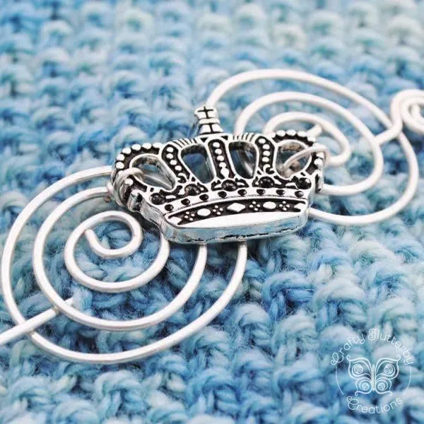 Royal Shawl Pin - Charmed Silver Fandoms