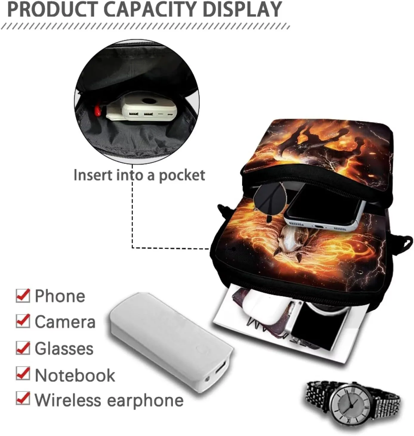 Shoulder Bags Purses for Women, Small Satchel Crossbody Bag Chest Bag Phone Case