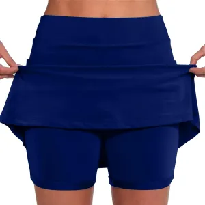 Skorts for Woman Dressy Casual High Waist Tennis Skirt Athletic Golf Skorts with Pockets Summer Gym Workout Outfits