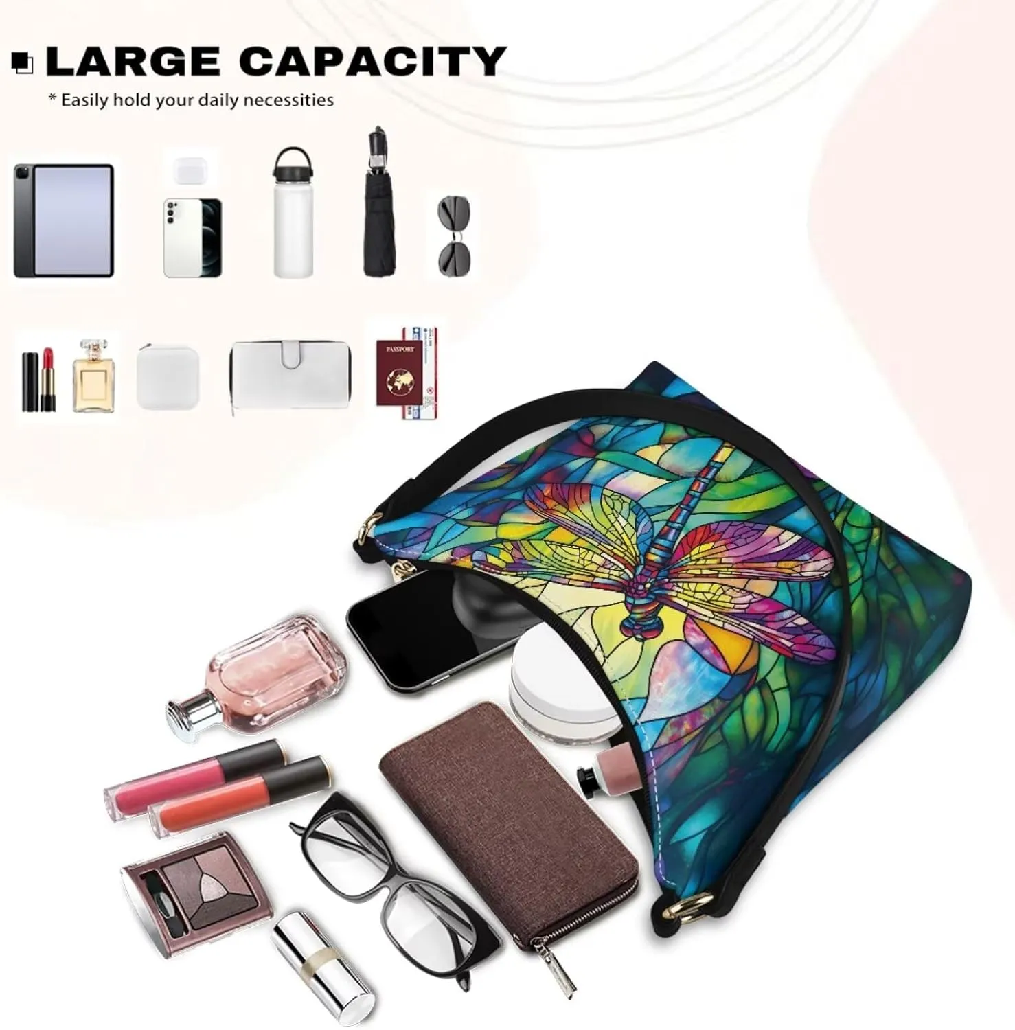 Small Crescent Shoulder Bags Purses for Women Soft Underarm Purse Hobo Tote Handbag