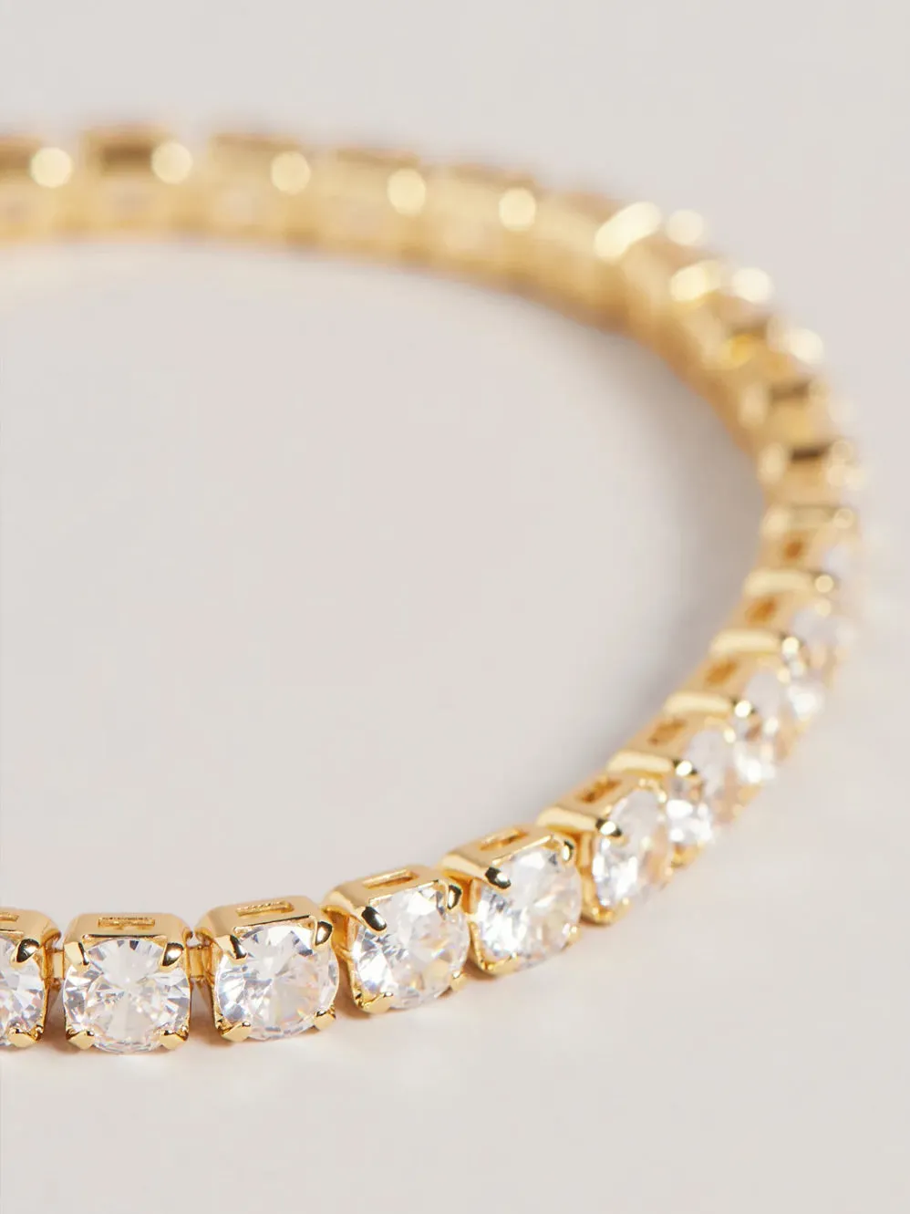 TED BAKER MELRAH CRYSTAL DRAWSTRING BRACELET