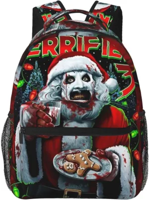 Terri-fier Backpack Lightweight Printed Backpacks Travel Backpack,Leisure Laptop Backpack One Size