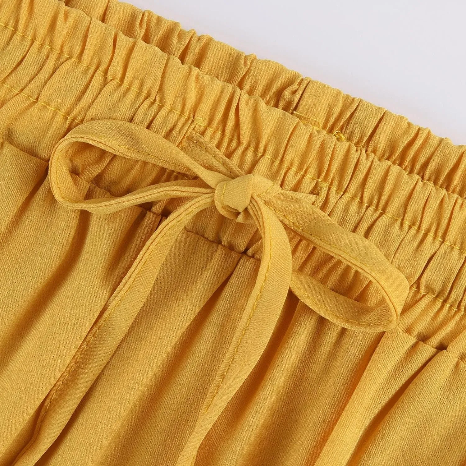 Tiered Maxi Skirts for Women Trendy Casual Elastic High Waisted Flowy Skirt Fall Fashion Ruffle Skirts